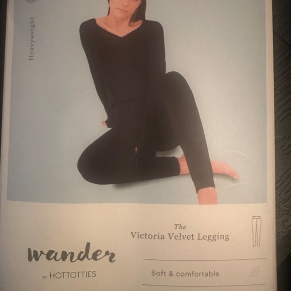 WANDER VICTORIA VELVET LEGGING - Picture 3 of 3